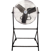 Roll-About Air Fan, Industrial, 3 Speed, 24" Diameter Rock Safety Industrial Ltd