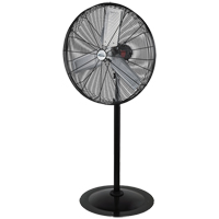 Oscillating Pedestal Fan, Heavy-Duty, 3 Speed, 30" Diameter Rock Safety Industrial Ltd