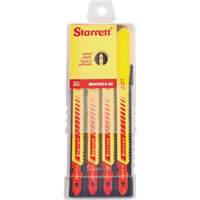 Lames pour scie sauteuse Unified Shank, Bim&eacute;tal, 4" lo, 10-14 dents par pouce Rock Safety Industrial Ltd