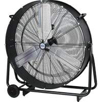 Light Industrial Direct-Drive Slim Drum Fan, Industrial, 2 Speed, 30" Diameter Rock Safety Industrial Ltd
