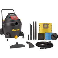 Industrial Vacuum, Wet-Dry, 3 HP, 16 US Gal. (60.6 Litres) Rock Safety Industrial Ltd