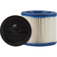 CleanStream&reg; Gore&reg; Small Wet/Dry Vacuum Filter, Cartridge/Hepa, Fits 1 - 6 US gal. Rock Safety Industrial Ltd