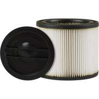 Small Vacuum Filter, Cartridge, Fits 1 - 6 US gal. Rock Safety Industrial Ltd