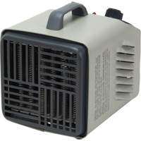 Personal Metal Shop Heater with Thermostat, Fan, Electric Rock Safety Industrial Ltd