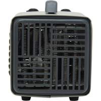 Personal Metal Shop Heater with Thermostat, Fan, Electric Rock Safety Industrial Ltd