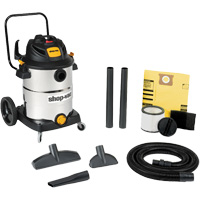 Stainless Steel Wet/Dry Shop Vacuum, 120 V, 16 gal. Capacity Rock Safety Industrial Ltd