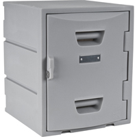 Locker, 15" x 15" x 18", Grey, Assembled Rock Safety Industrial Ltd