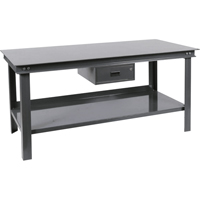 Heavy-Duty Workbench, 72" W x 36" D x 34" H, 14000 lbs. Capacity Rock Safety Industrial Ltd