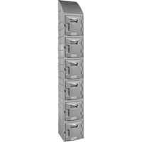 Locker, 12" x 15" x 12", Grey, Assembled Rock Safety Industrial Ltd
