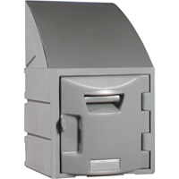 Locker, 12" x 15" x 25", Grey, Assembled Rock Safety Industrial Ltd