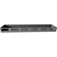 Plateau de porte darmoire, 18" x Capacit&eacute; de 10 lb, Gris Rock Safety Industrial Ltd