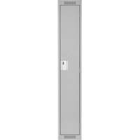 Casiers Clean Line, 12" x 18" x 72", Acier, Gris, Rivet (assembl&eacute;) Rock Safety Industrial Ltd