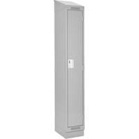 Clean Line Lockers, 12" x 18" x 82", Steel, Grey, Rivet (Assembled) Rock Safety Industrial Ltd