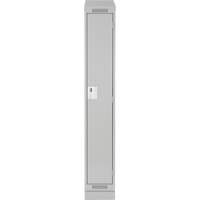 Clean Line Lockers, 12" x 18" x 82", Steel, Grey, Rivet (Assembled) Rock Safety Industrial Ltd