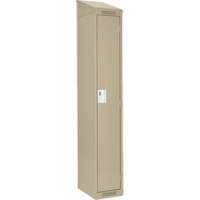 Casiers Clean Line, 12" x 18" x 78", Acier, Beige, Rivet (assembl&eacute;) Rock Safety Industrial Ltd