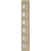 Petit casier Clean-Line, 6 niveaux, 18" x 72" x 18", Acier Rock Safety Industrial Ltd
