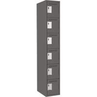 Petit casier Clean-Line, 6 niveaux, 18" x 72" x 18", Acier Rock Safety Industrial Ltd