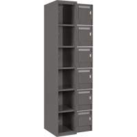 Petit casier Clean-Line, 6 niveaux, 18" x 72" x 18", Acier Rock Safety Industrial Ltd