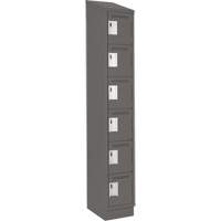 Petit casier Clean-Line, 6 niveaux, 18" x 72" x 18", Acier Rock Safety Industrial Ltd