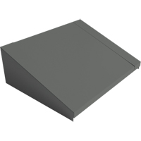 Dessus inclin&eacute; pour casiers robustes enti&egrave;rement soud&eacute; Concorde, Bloc de 2, 18" p x 24" la x 6" ha, Acier Rock Safety Industrial Ltd