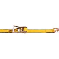 Tendeur d'arrimage &agrave; cliquet, Crochet &agrave; fil m&eacute;tallique, 2" , 30' , Charge d'utilisation max. 3333 lb (1511 kg) Rock Safety Industrial Ltd