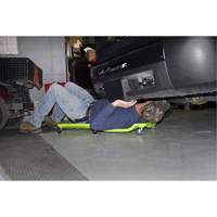 Neon Green Low Profile Plastic Creeper Rock Safety Industrial Ltd