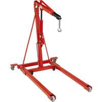 Grue pliante pour moteur, Capacit&eacute; 2500 lb (1,25 tonne) Rock Safety Industrial Ltd