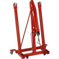 Grue pliante pour moteur, Capacit&eacute; 2500 lb (1,25 tonne) Rock Safety Industrial Ltd