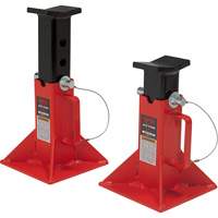 Jack Stands, Locking Pin, 5 tons Capacity, 9-1/2" - 15-3/4" H Rock Safety Industrial Ltd