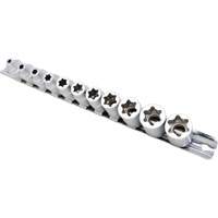 Flat-Cut E-"Star" Socket Set, 11 Pieces, 3/8" Drive Size Rock Safety Industrial Ltd