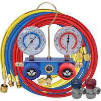 R134A 2-Way Aluminum Manifold Gauge Set Rock Safety Industrial Ltd