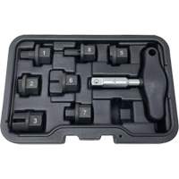 Trousse d'outils pour bouchons de vidange dhuile 8 morceaux Rock Safety Industrial Ltd