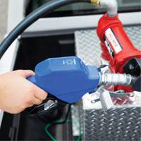 Blue Cold Weather Automatic Diesel Spout Nozzle Rock Safety Industrial Ltd