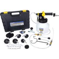 Pressure Brake Bleeder Kit with 7 Adapters Rock Safety Industrial Ltd
