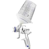 Pistolet de peinture de premi&egrave;re qualit&eacute; 4400?B RP?1,2 SR avec godet RPS 0,3?L, pour les retouches de finitions automobiles, Entr&eacute;e d'air 1/4" NPT, 7,06 pi³/min, Capacit&eacute; 0,3 L, 0,17 psi Rock Safety Industrial Ltd