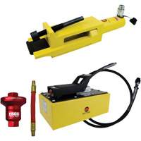 Ensemble de brise-talon pour pneus g&eacute;ants/&eacute;quipement de terrassement avec pompe hydraulique de 5 pintes Rock Safety Industrial Ltd