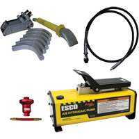Ensemble de t&ecirc;te de brise-talon pour pneus g&eacute;ants avec pompe hydraulique de 1/2 gallon Rock Safety Industrial Ltd