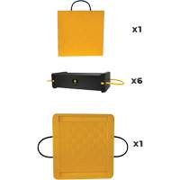 8-Piece CribLok Composite Cribbing System Kit Rock Safety Industrial Ltd