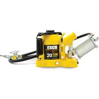 Cric bouteille de s&eacute;rie Pro "Shorty", 20 tonne(s), Air comprim&eacute;/hydraulique, 12-5/8" Hauteur &eacute;lev&eacute;e Rock Safety Industrial Ltd