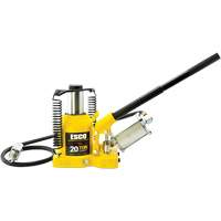 Cric bouteille de s&eacute;rie Pro "Shorty", 20 tonne(s), Air comprim&eacute;/hydraulique, 12-5/8" Hauteur &eacute;lev&eacute;e Rock Safety Industrial Ltd