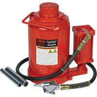 Cric-bouteille hydraulique de hauteur standard, 50 tonne(s), Air comprim&eacute;/hydraulique, 19" Hauteur &eacute;lev&eacute;e Rock Safety Industrial Ltd