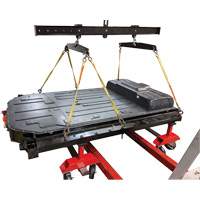 Chariot pour batterie de VE Ford capacit&eacute; de 3600 lb Rock Safety Industrial Ltd