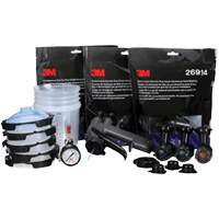Syst&egrave;me de pistolet pulv&eacute;risateur Performance pour finition fine avec godets PPS, 13 pi³/min, 29 psi Rock Safety Industrial Ltd