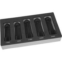 Jeu de 5 douilles pour conduites avec plateau en mousse Rock Safety Industrial Ltd