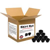 10-Piece Graphite-Coated Skirt Nuts for Pilot Hub Wheels Rock Safety Industrial Ltd