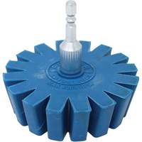 Conical Gear Eraser Wheel with Quick-Connect Arbor Adapter Rock Safety Industrial Ltd