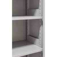 Hi-Boy Storage Cabinet, Steel, 4 Shelves, 72" H x 36" W x 18" D, Grey Rock Safety Industrial Ltd