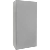 Wardrobe Storage Cabinet, Steel, 36" W x 18" D x 72" H, Grey Rock Safety Industrial Ltd