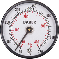 Surface Thermometers, Contact, Analogue, 50-750°F (10-400°C) Rock Safety Industrial Ltd