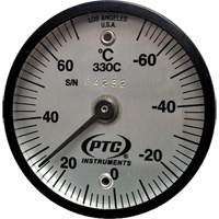 Thermom&egrave;tre de surface magn&eacute;tique, Contact, Analogique, -56.7-21.1°F (-70-70°C) Rock Safety Industrial Ltd